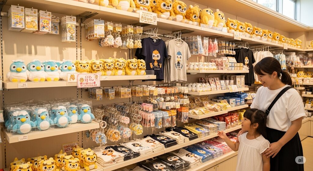 ジャングリアのキャラクターに会える!グッズと施設情報