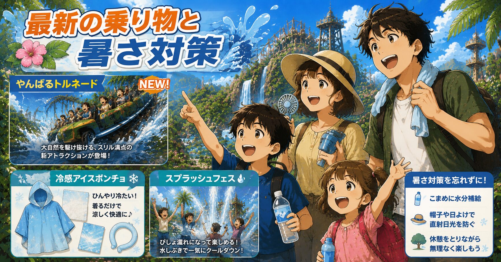 最新の乗り物と暑さ対策