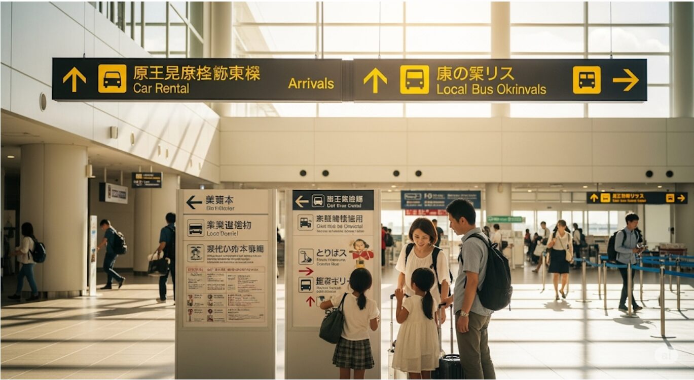 ジャングリアへのアクセス、那覇空港からの行き方