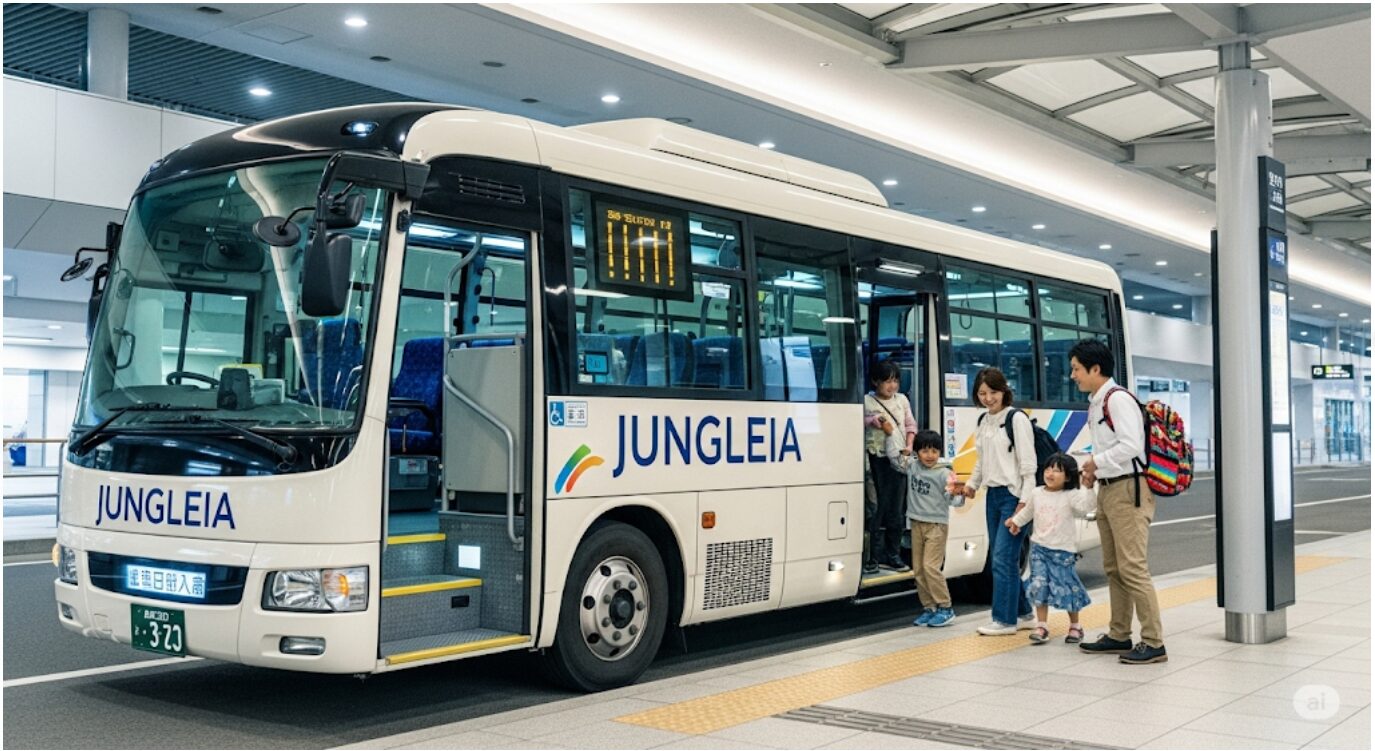 那覇空港から運行!便利な公式シャトルバスの乗り方