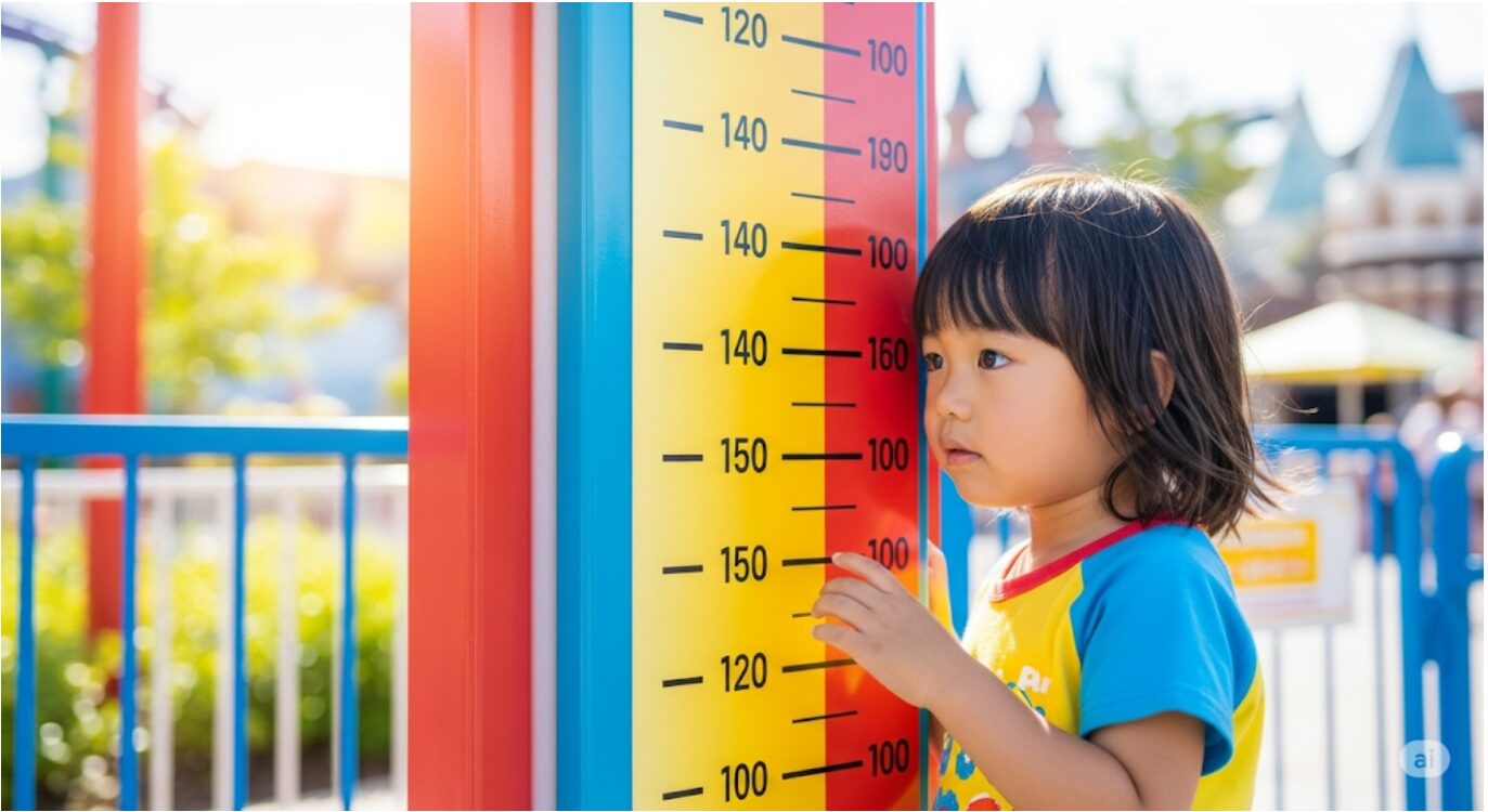 お子様連れは必見!身長制限や年齢制限があるアトラクション