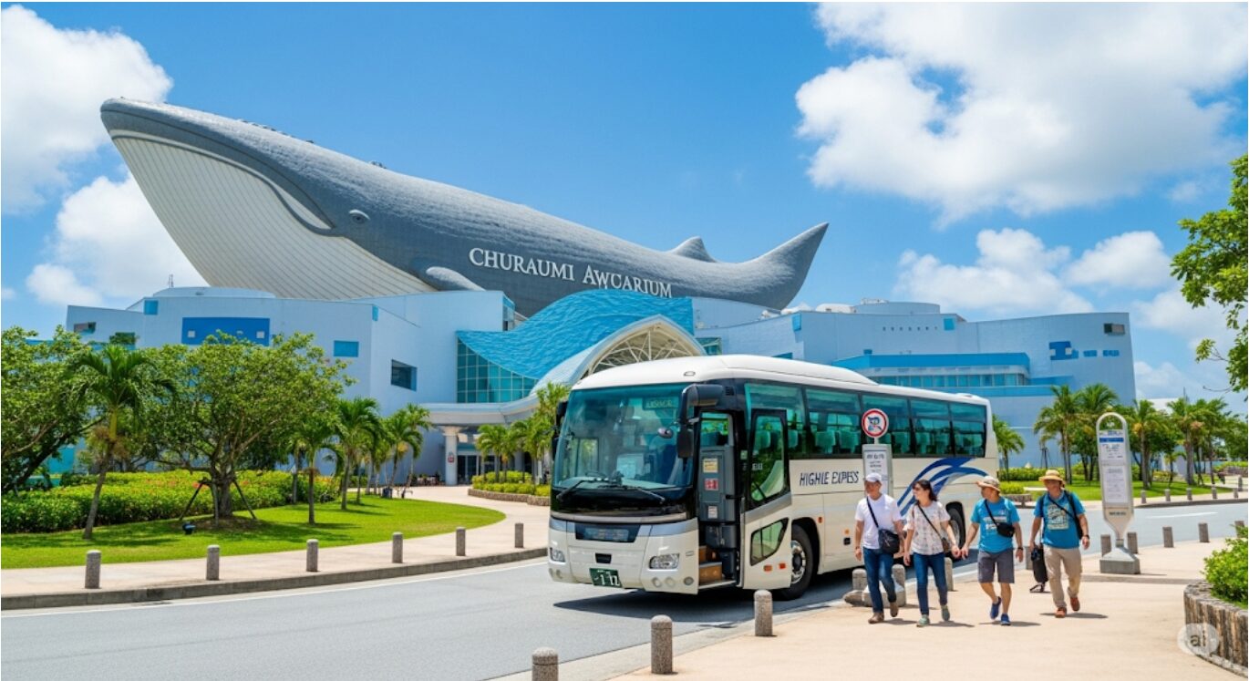 美ら海水族館からも乗車可能!人気観光地からのルート