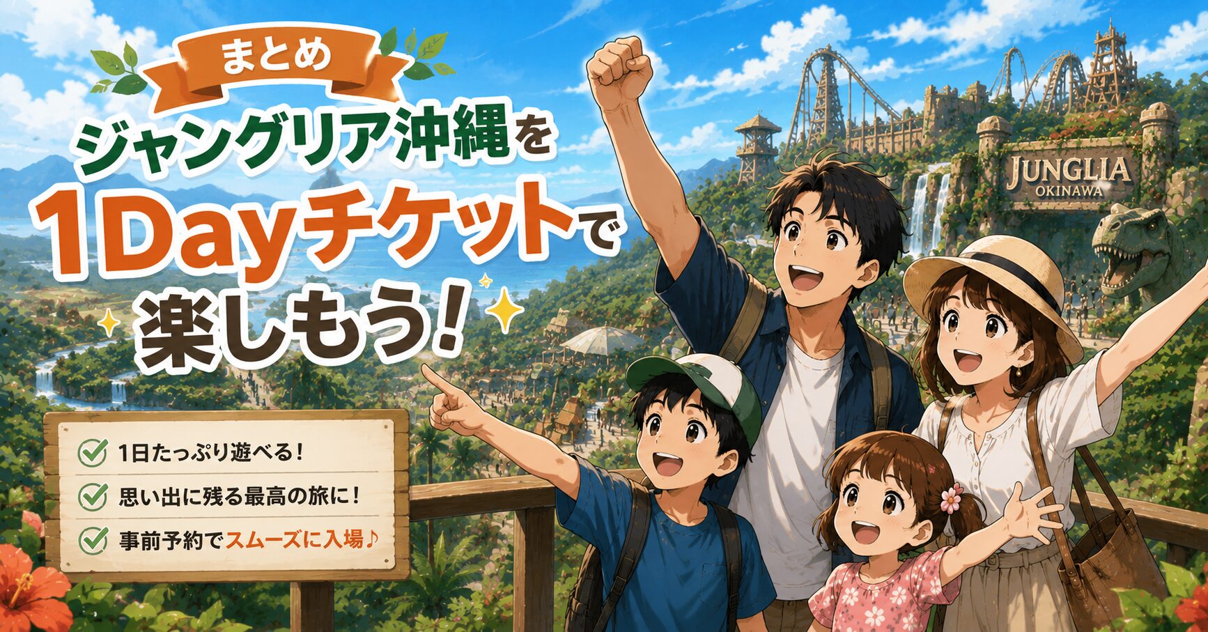 まとめ：ジャングリア沖縄を1Dayチケットで楽しもう