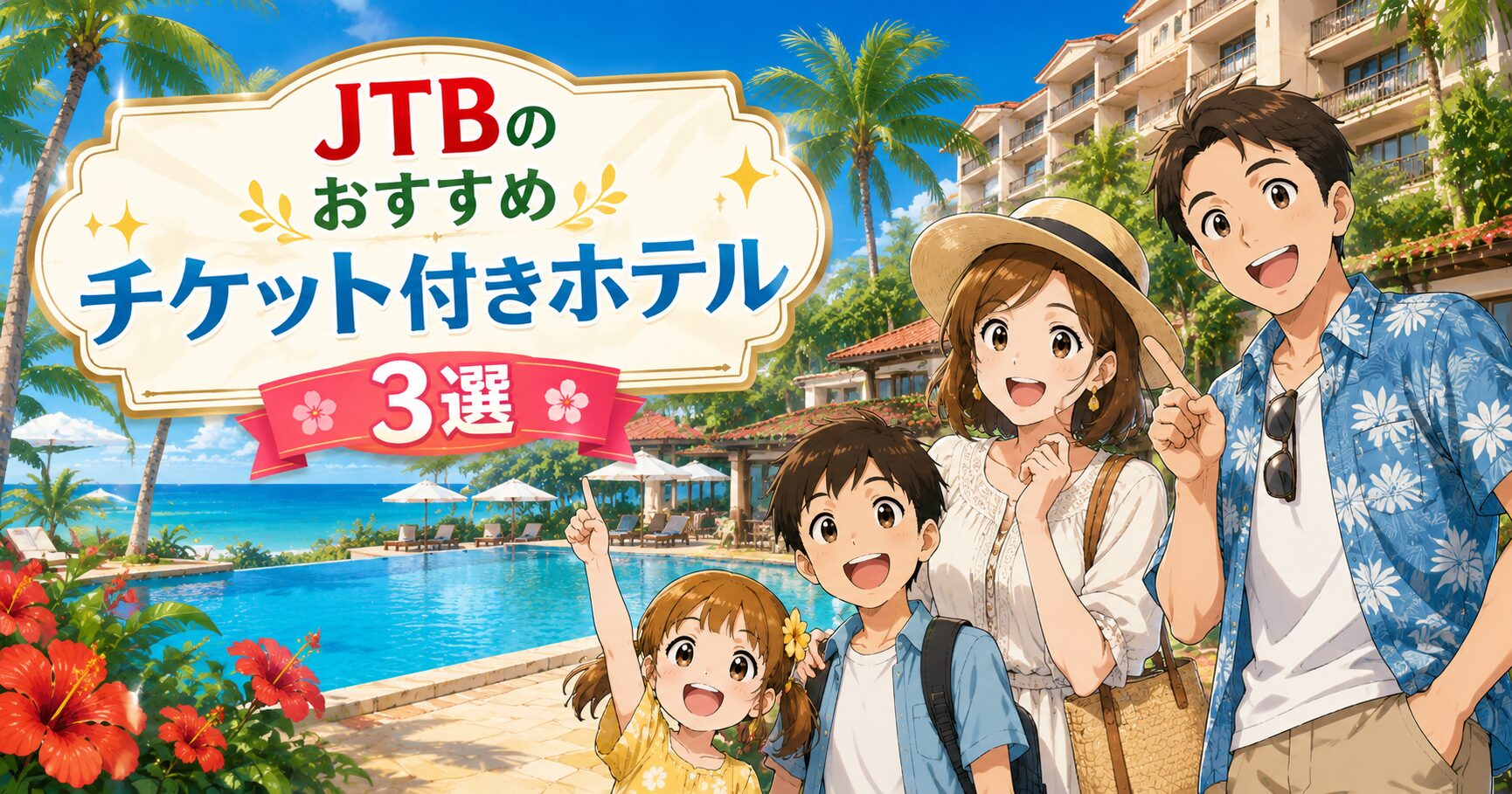 JTBのおすすめチケット付きホテル3選