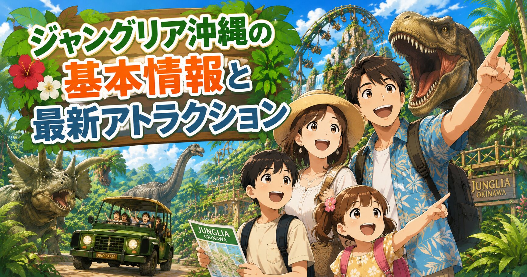 ジャングリア沖縄の基本情報と最新アトラクション