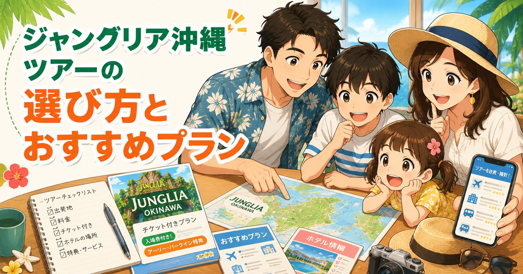 ジャングリア沖縄ツアーの選び方とおすすめプラン