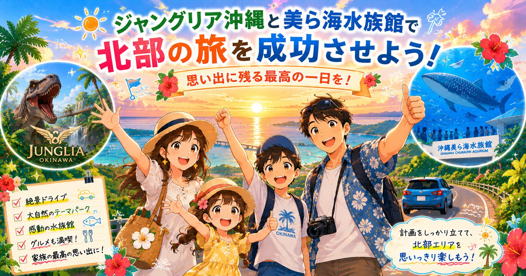 まとめ：ジャングリア沖縄と美ら海水族館で北部の旅を成功させよう