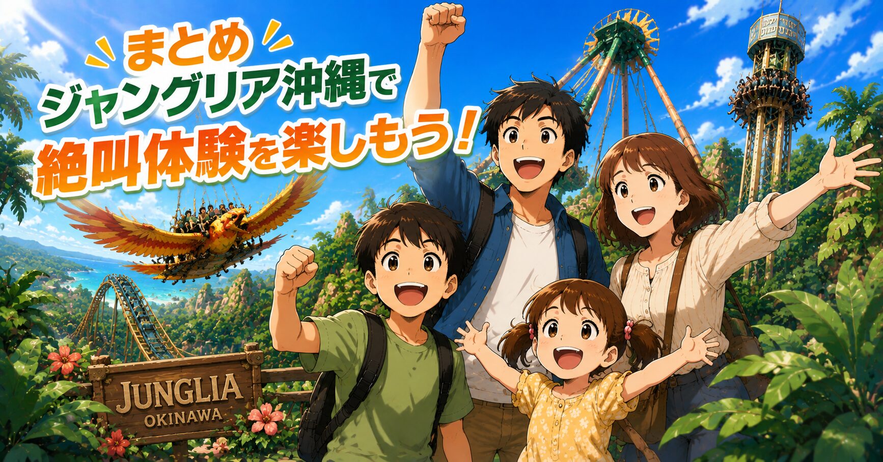 まとめ:ジャングリア沖縄で絶叫体験を楽しもう