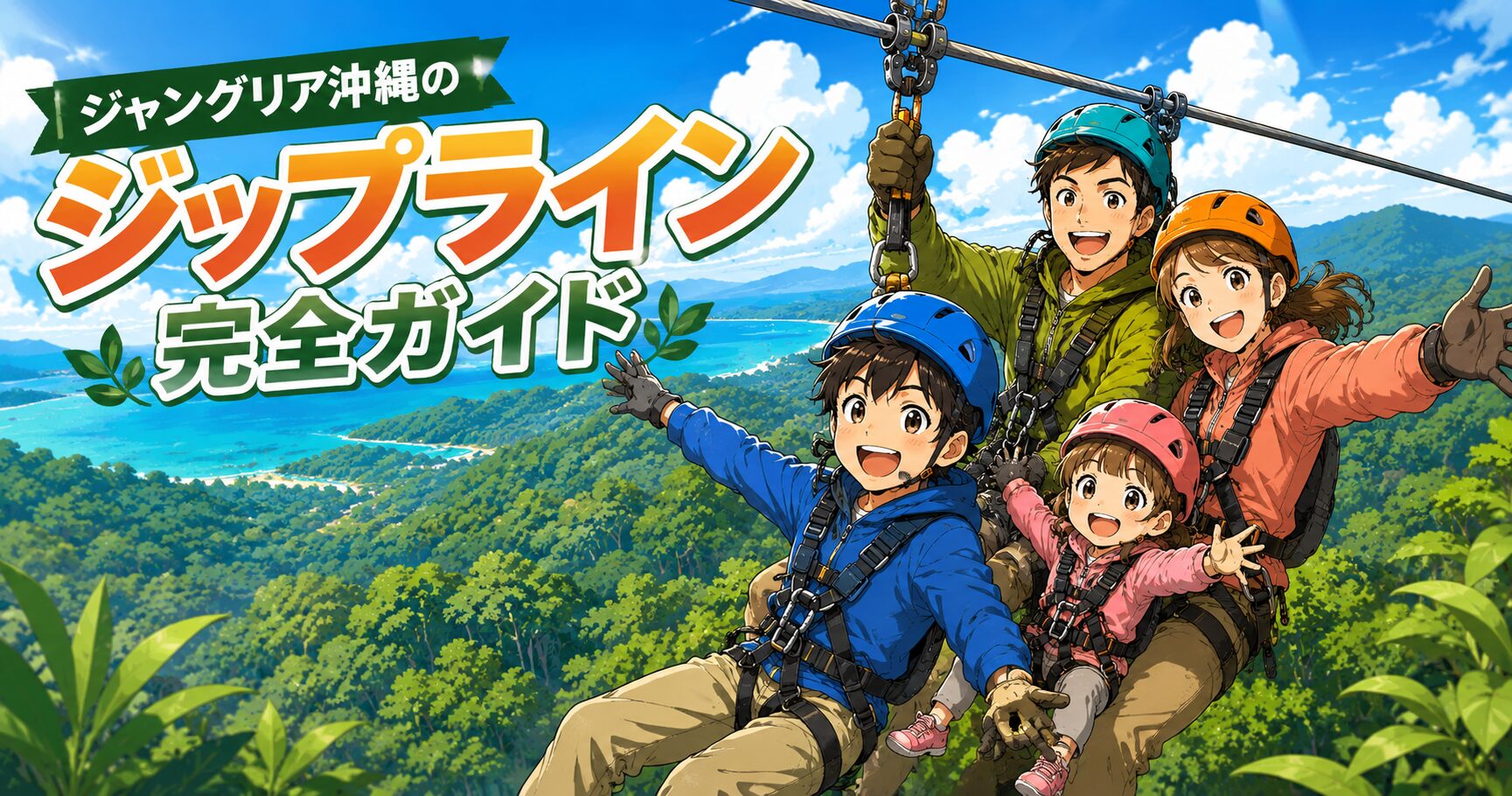 ジャングリア沖縄のジップライン完全ガイド