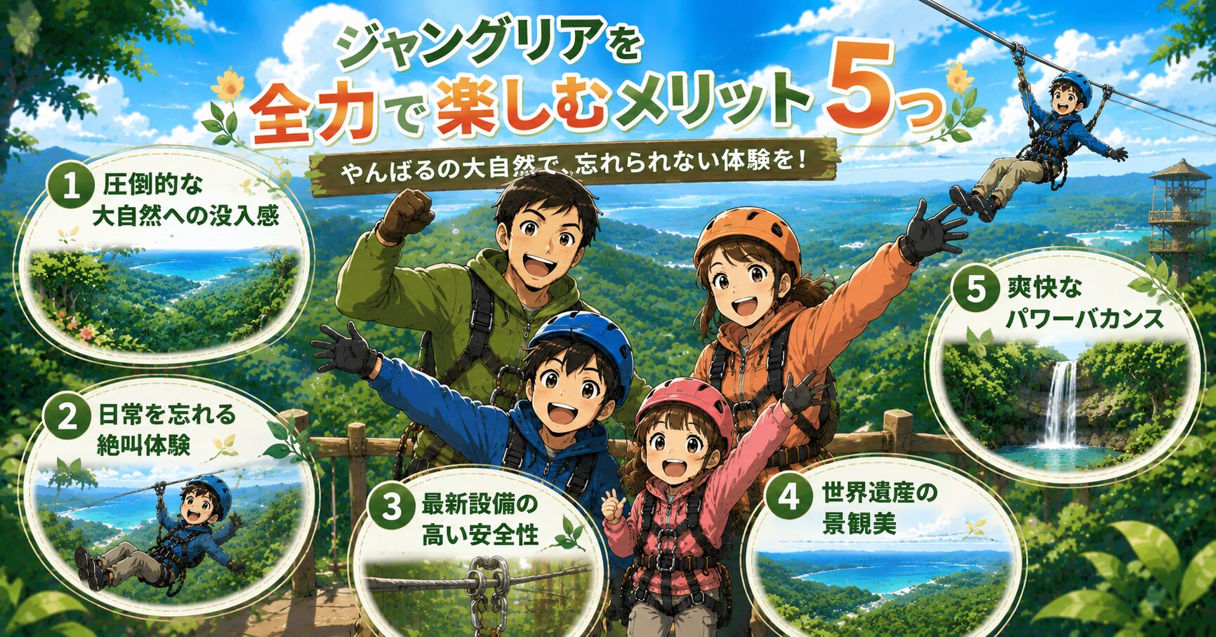 ジャングリアを全力で楽しむメリット5つ